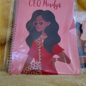 One new lined paper notebook